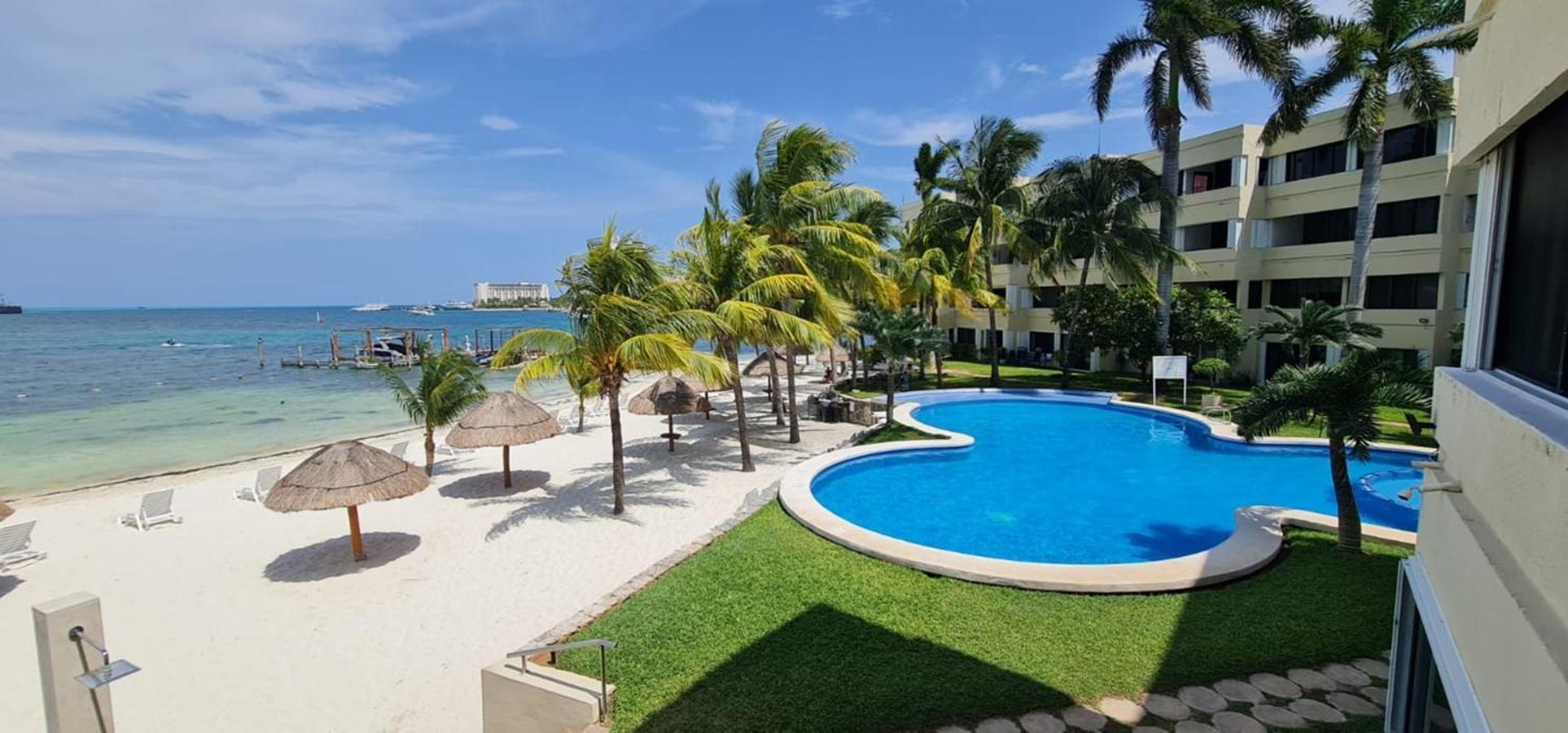 Oceanfront Condo At Unique Location カンクン エクステリア 写真