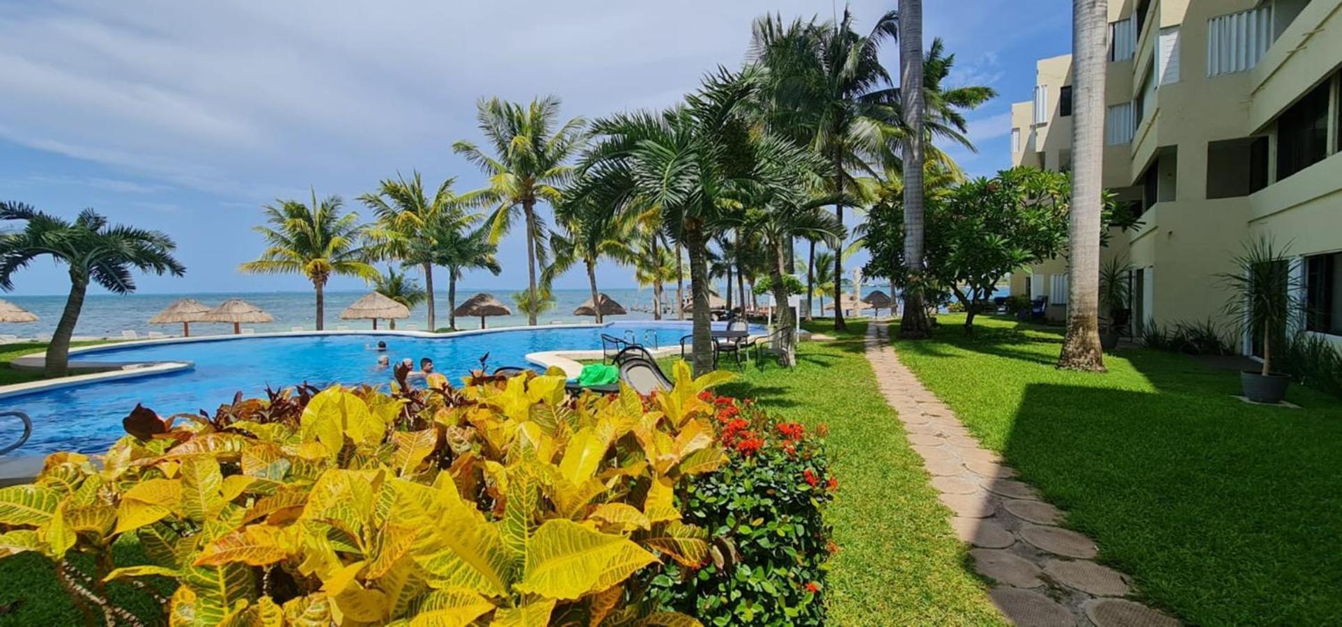 Oceanfront Condo At Unique Location カンクン エクステリア 写真